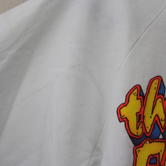 VTG Fun Wear 1989 Flintstones Barbera Sweater M134 - Picture 7 of 8